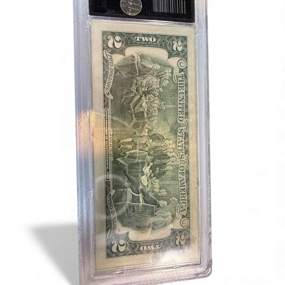 Mercury-Atlas 6 Friendship 7 $2 Note In Protective Case - Authenticated & Uncirc - Picture 6 of 6